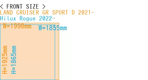#LAND CRUISER GR SPORT D 2021- + Hilux Rogue 2022-